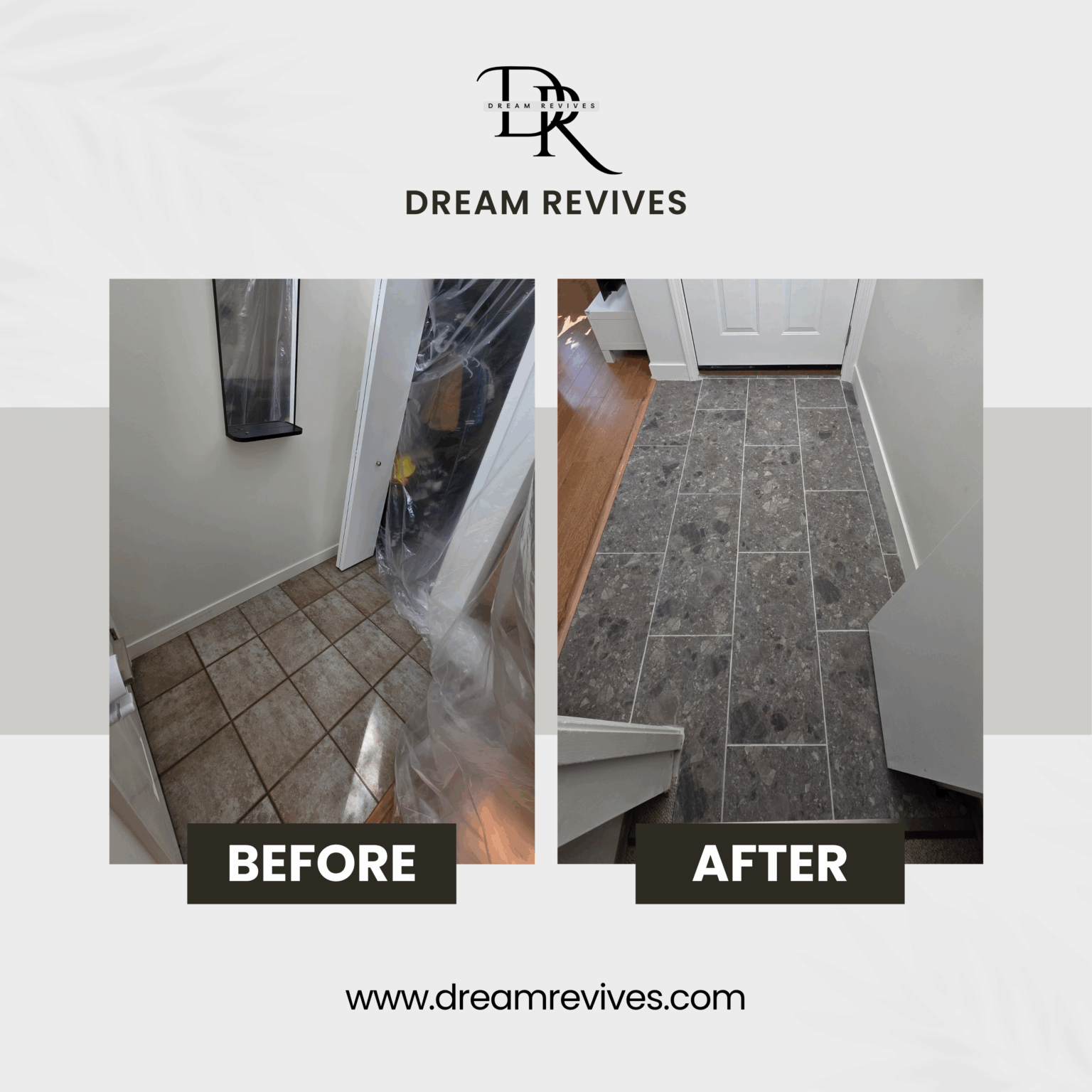 Tile Work Installation- North Vancouver- Dream-Revives